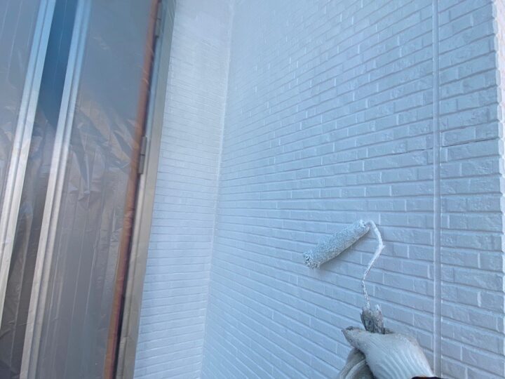 外壁下塗り２回目浸透シーラー白色