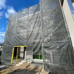 大垣市O様邸　外壁塗装工事及び屋根塗装工事及び塀塗装及び床下防蟻処理着工致しました✨