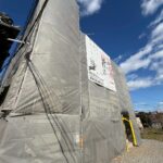 本巣市K様邸　外壁のクラック（ひび割れ）と褪色が気になり、お問い合わせをいただきました。外壁塗装工事及び屋根塗装工事着工致しました✨