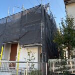 各務原市Ｆ様邸　ホームページをご覧いただいたうえで「外壁塗装の見積もりをお願いしたい」とご連絡をいただきました。外壁塗装工事着工致しました✨