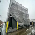 岐阜市M様邸　飛び込み営業をきっかけに屋根工事をご検討。以前、ご実家の波板ポリカ張替工事をお任せいただいたご縁からご相談！ひび割れや釘浮きが見られる屋根の葺き替えと外壁塗装工事に着工致しました✨